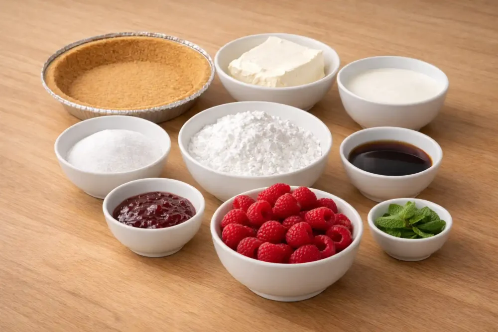 raspberry cream pie ingredients