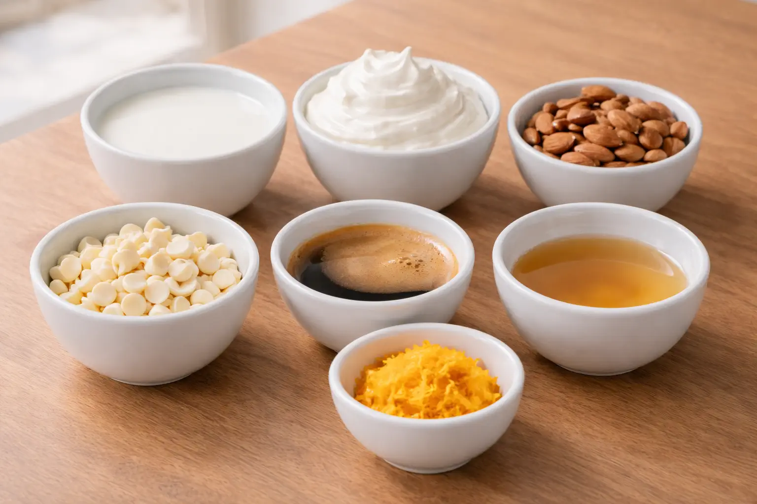 White Chocolate Orange Almond Latte