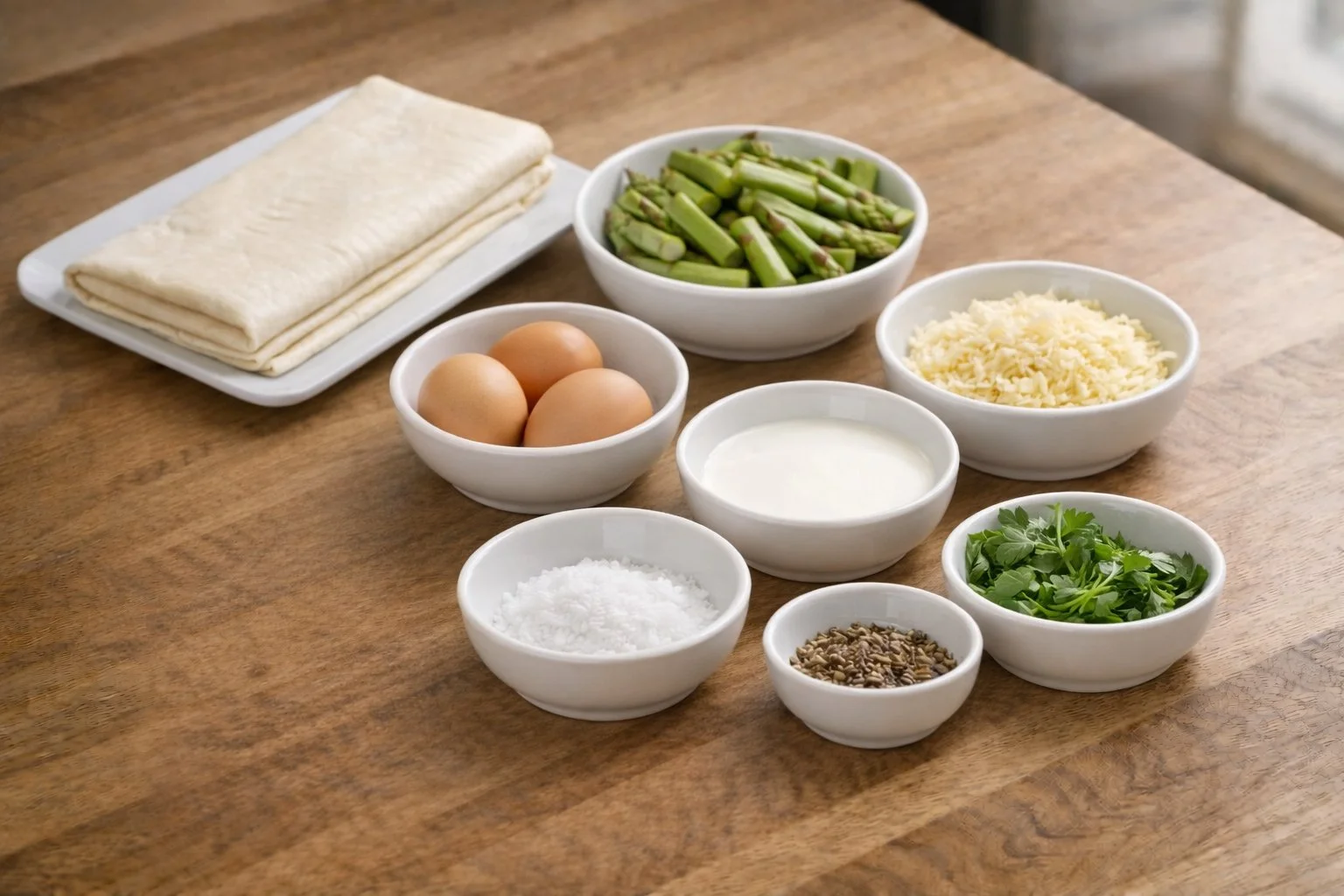 Asparagus Gruyere Tart