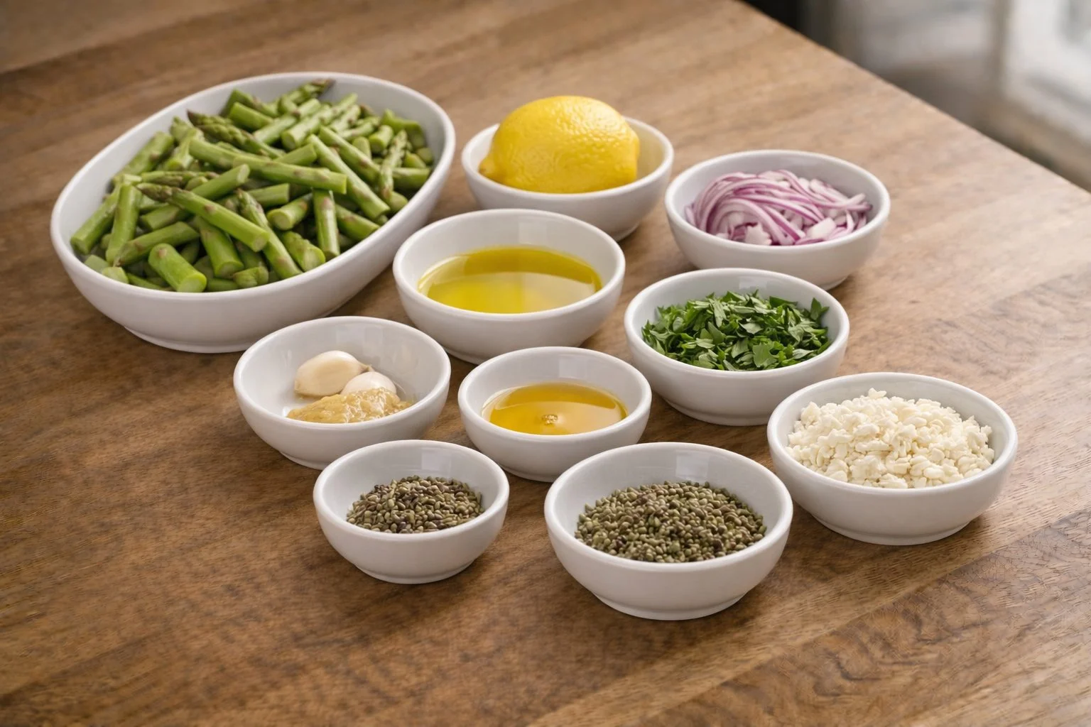 Asparagus Salad with Lemon Vinaigrette: A Refreshing Delight Asparagus Salad with Lemon Vinaigrette