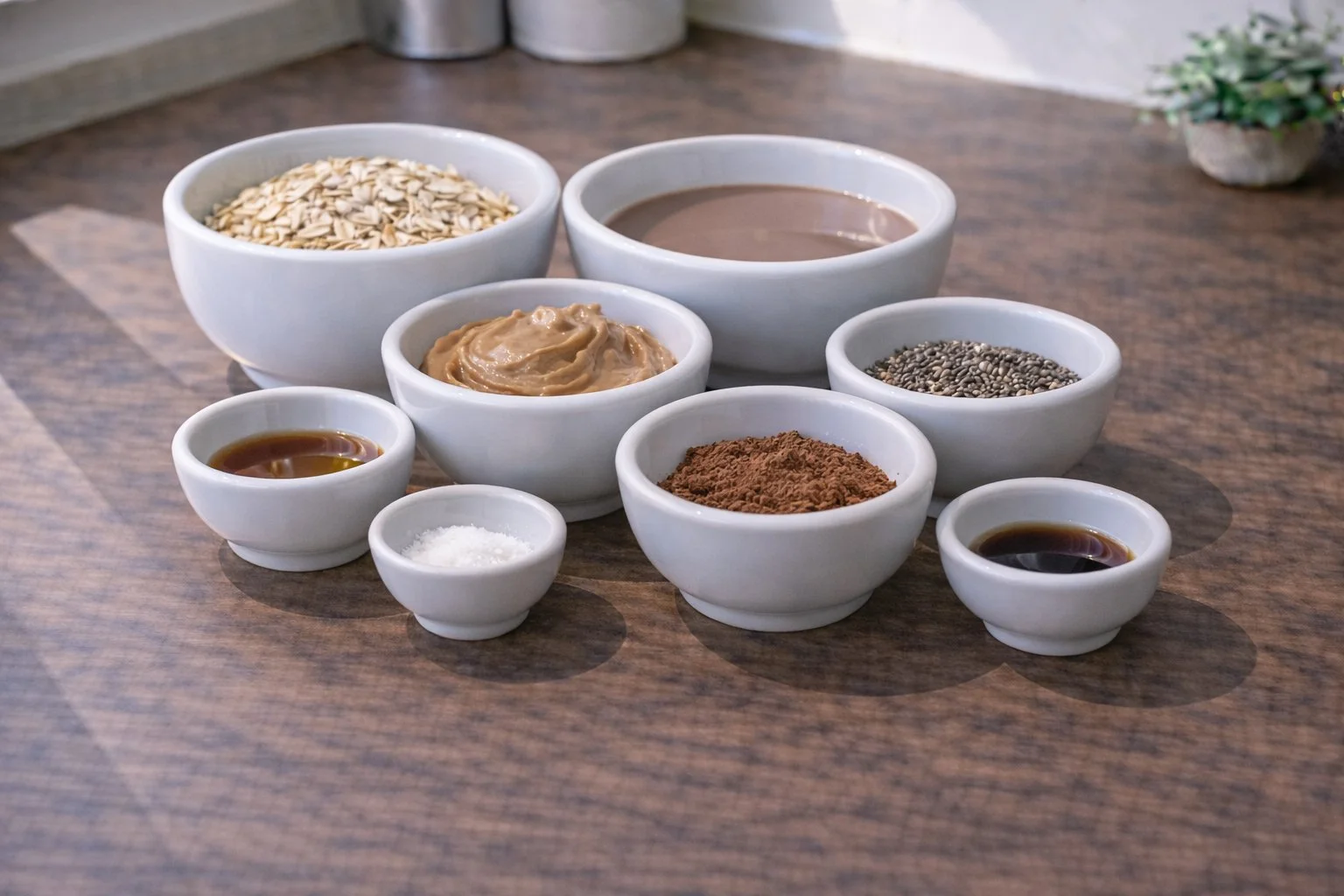 Chocolate Peanut Butter Overnight Oats