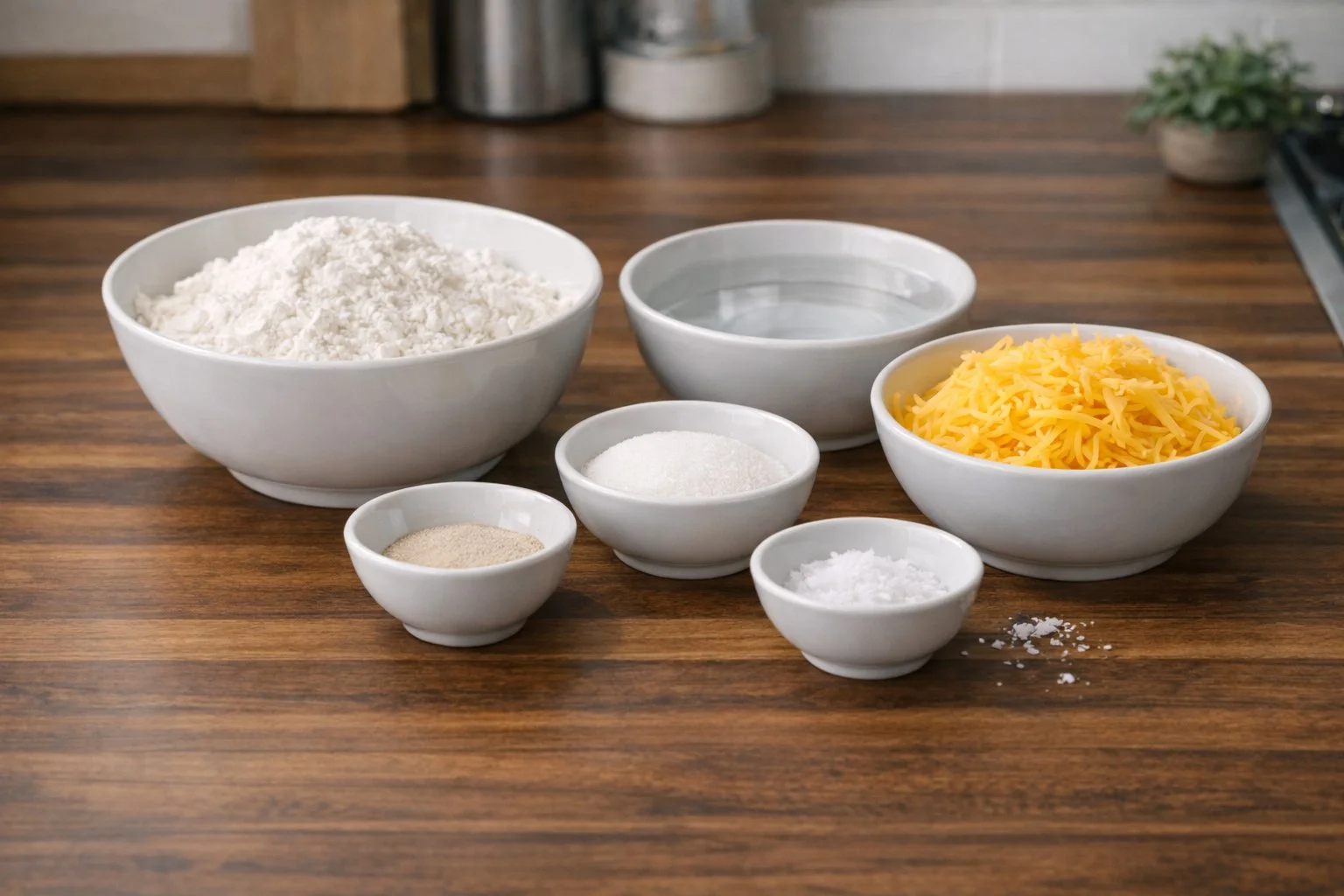 No Knead Cheddar Bread