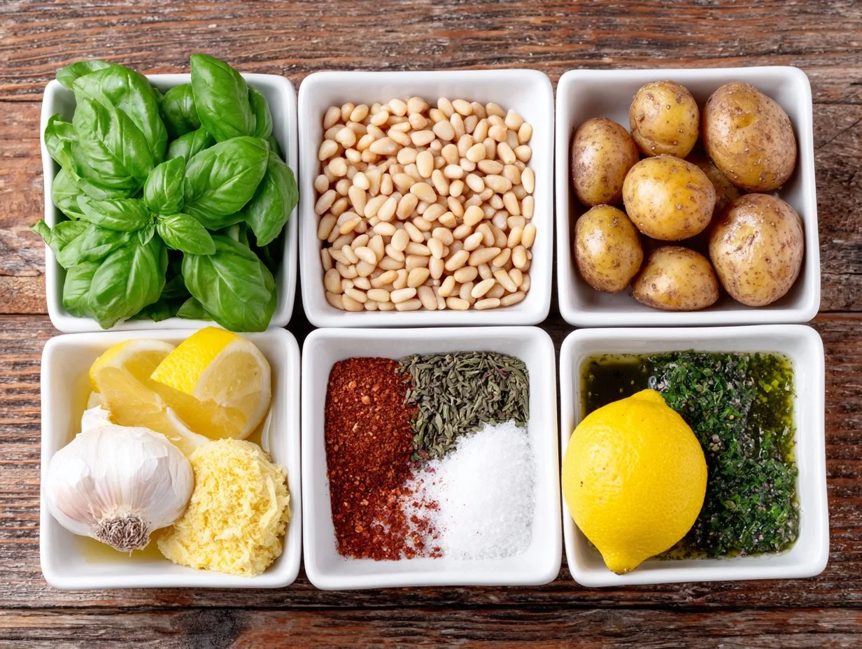 Pesto Potato Salad: A Flavorful Twist on a Classic Dish Pesto Potato Salad