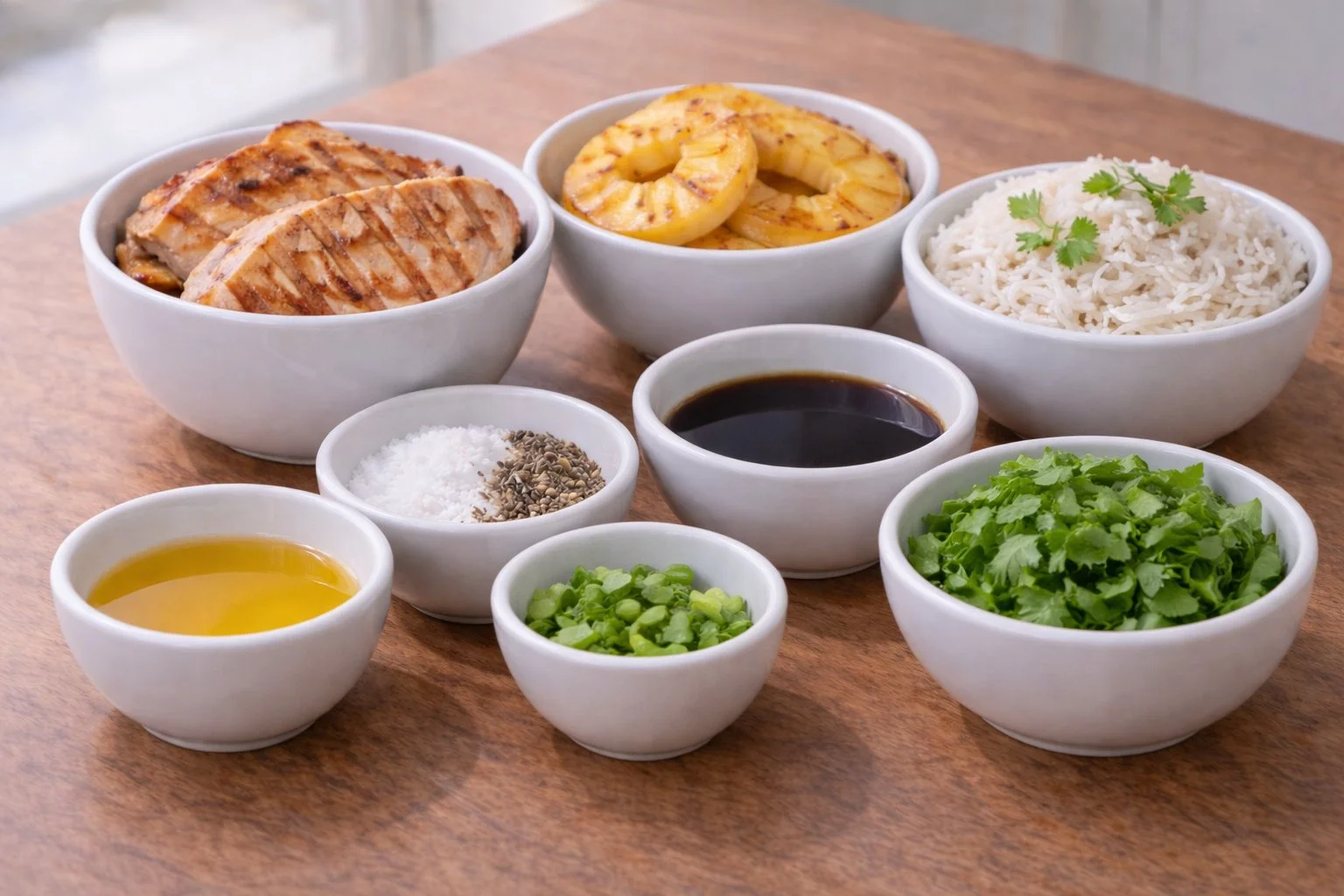 Tropical Chicken with Coconut Rice