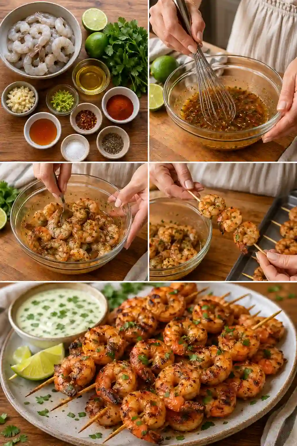 Grilled Shrimp Skewers