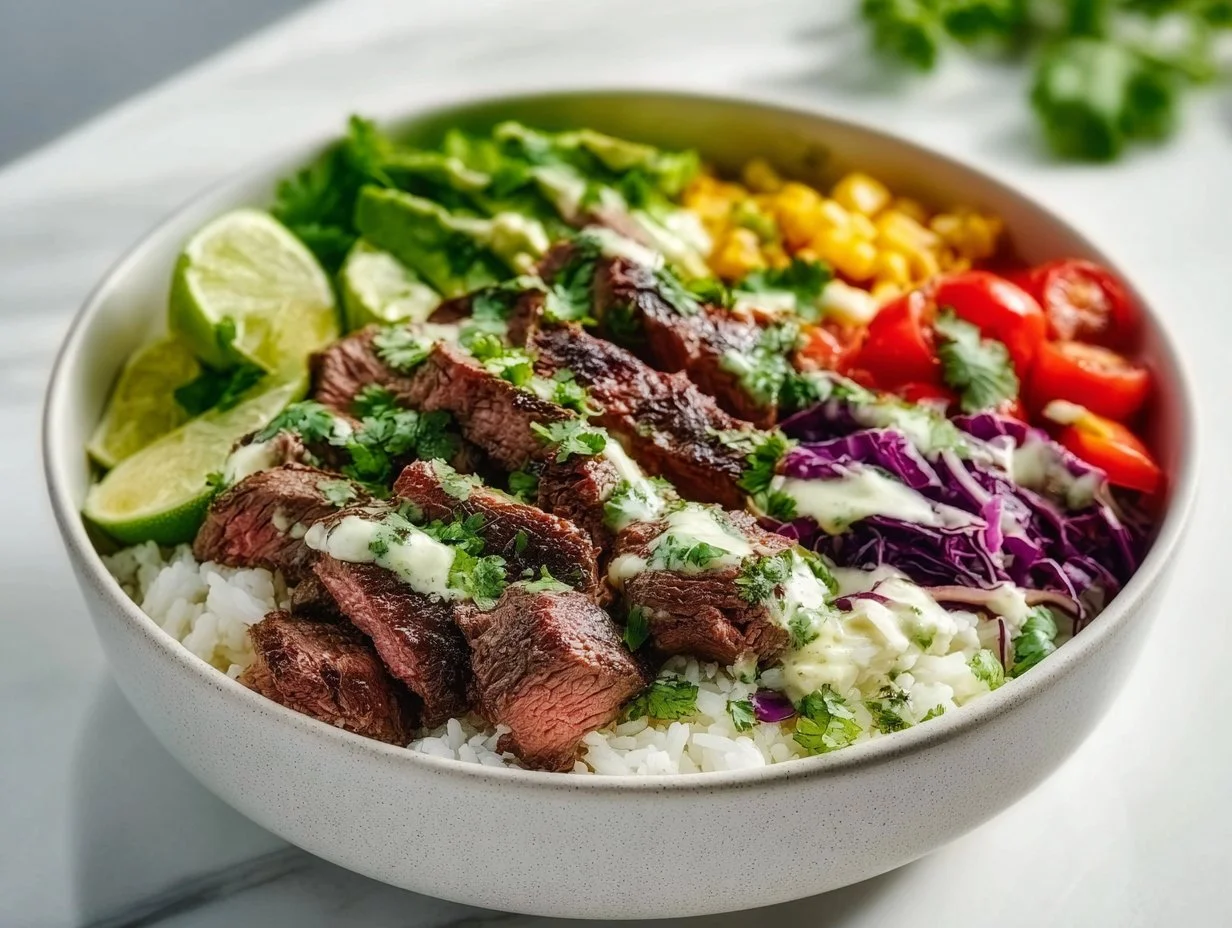 Cilantro Lime Steak Bowls: A Flavorful Meal for Any Occasion Cilantro Lime Steak Bowls