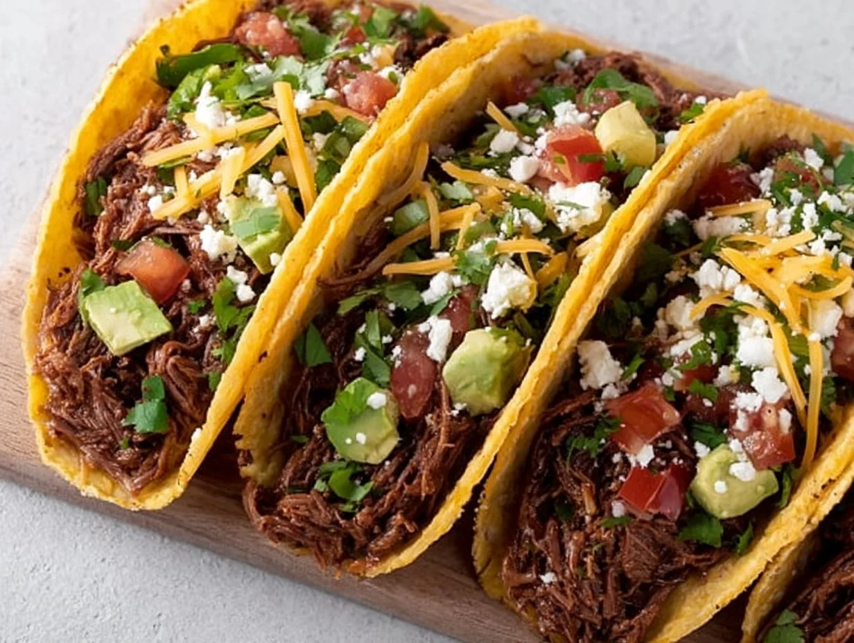 Crockpot Beef Tacos Made Easy: Flavorful and Delicious Crockpot Beef Tacos
