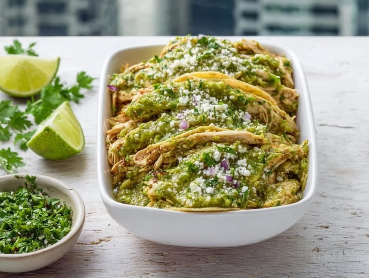 Crockpot Salsa Verde Chicken: A Flavorful and Easy Meal Crockpot Salsa Verde Chicken