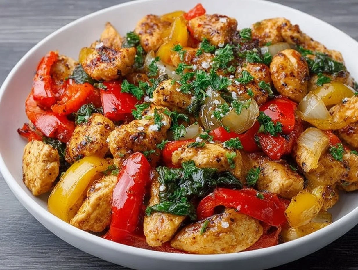 Mediterranean Chicken Stir Fry Mediterranean Chicken Stir Fry