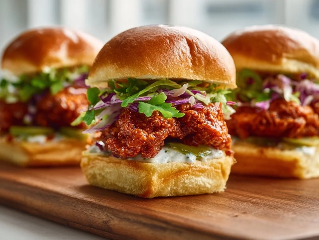 Nashville Hot Chicken Sliders