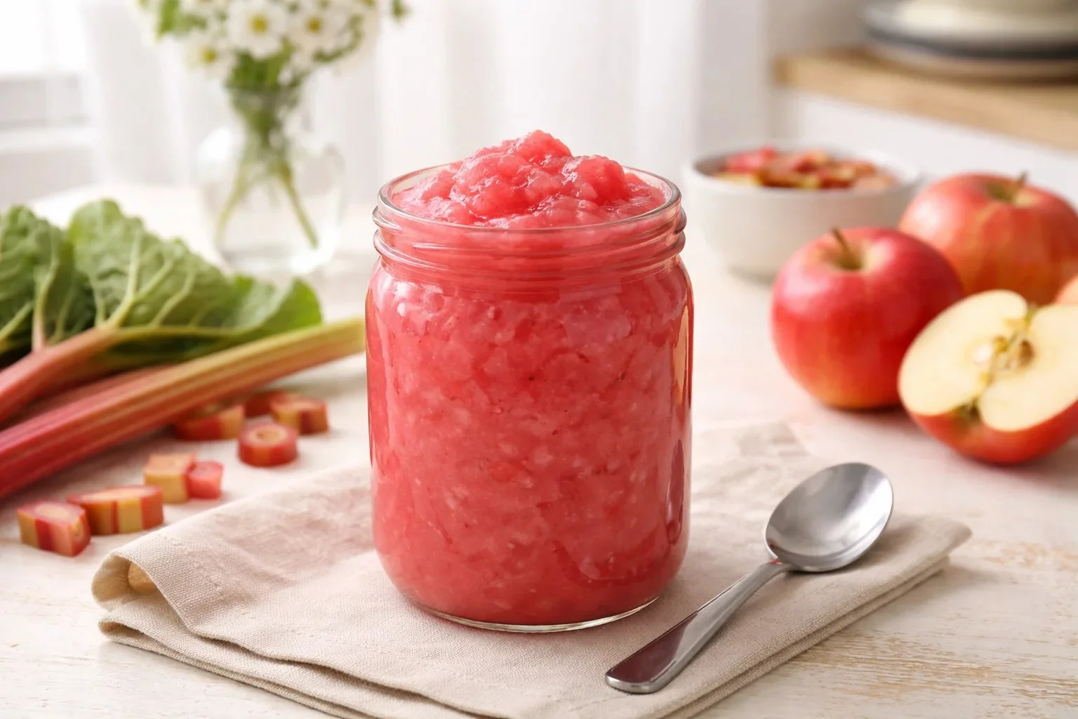 Rhubarb Applesauce