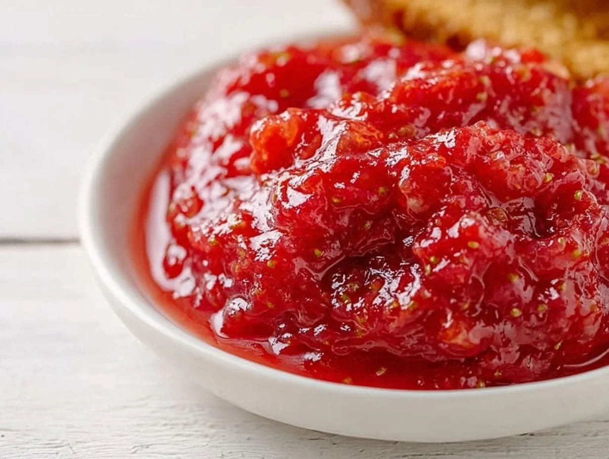 Rich Strawberry Rhubarb Butter