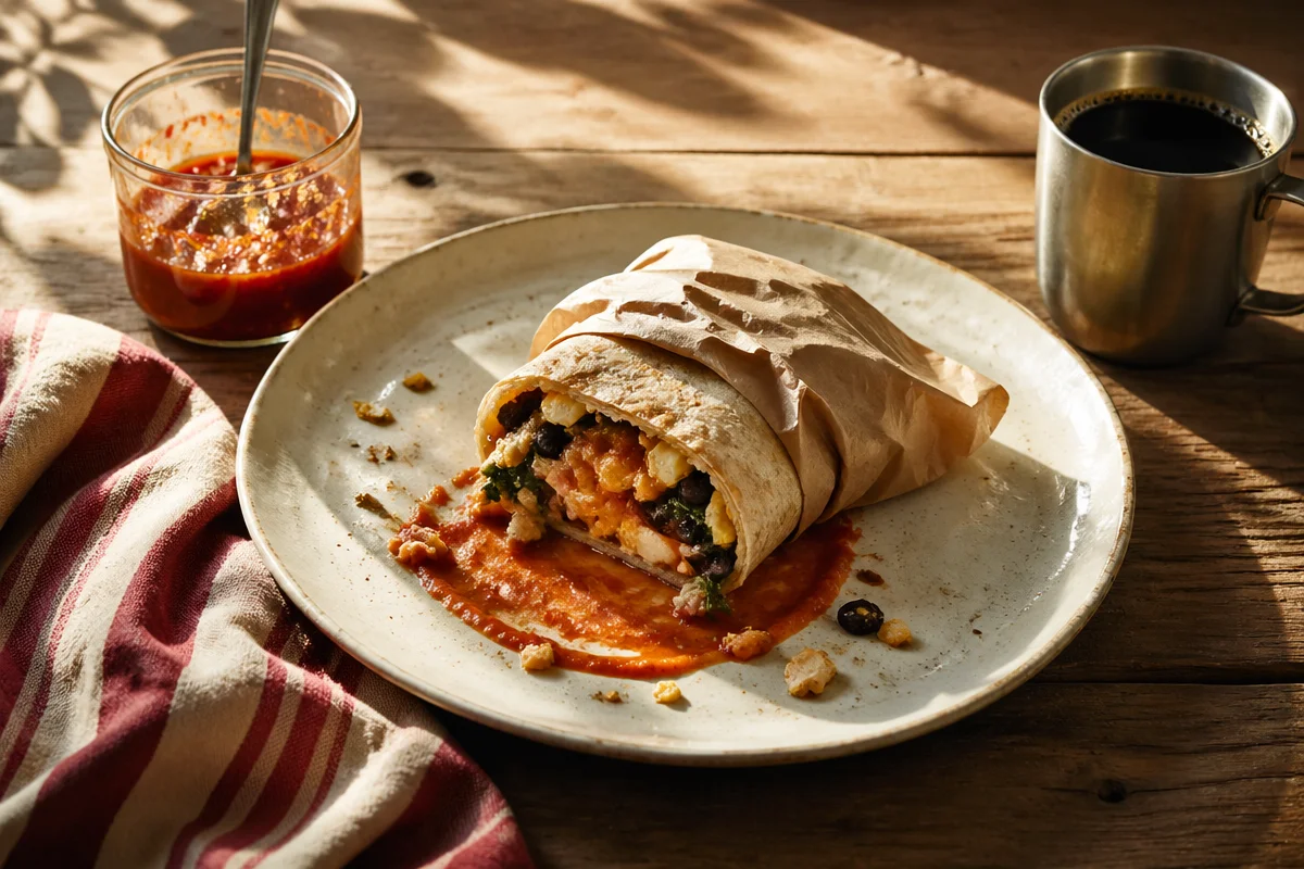 Freezer Breakfast Burritos