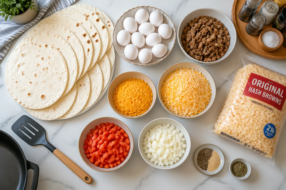 Savory Freezer Breakfast Burritos You’ll Love to Prep Ahead