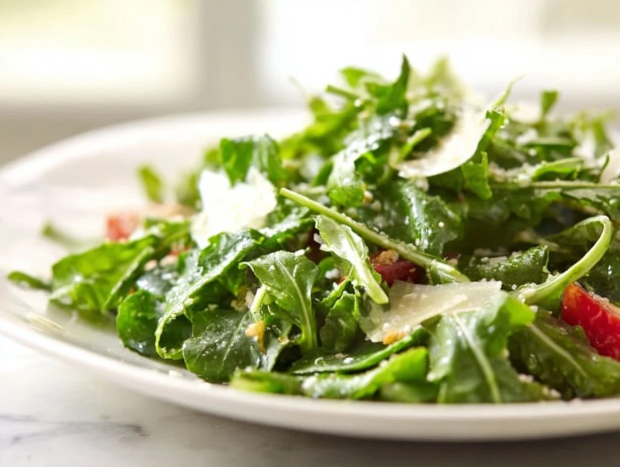 Arugula Salad with Lemon Vinaigrette