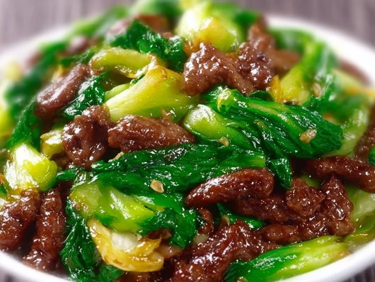 Fast & Flavorful Bok Choy Beef Stir-Fry