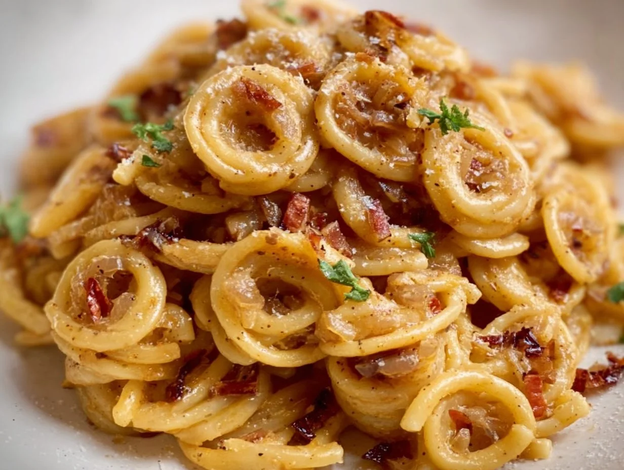 Caramelized Onion Pasta
