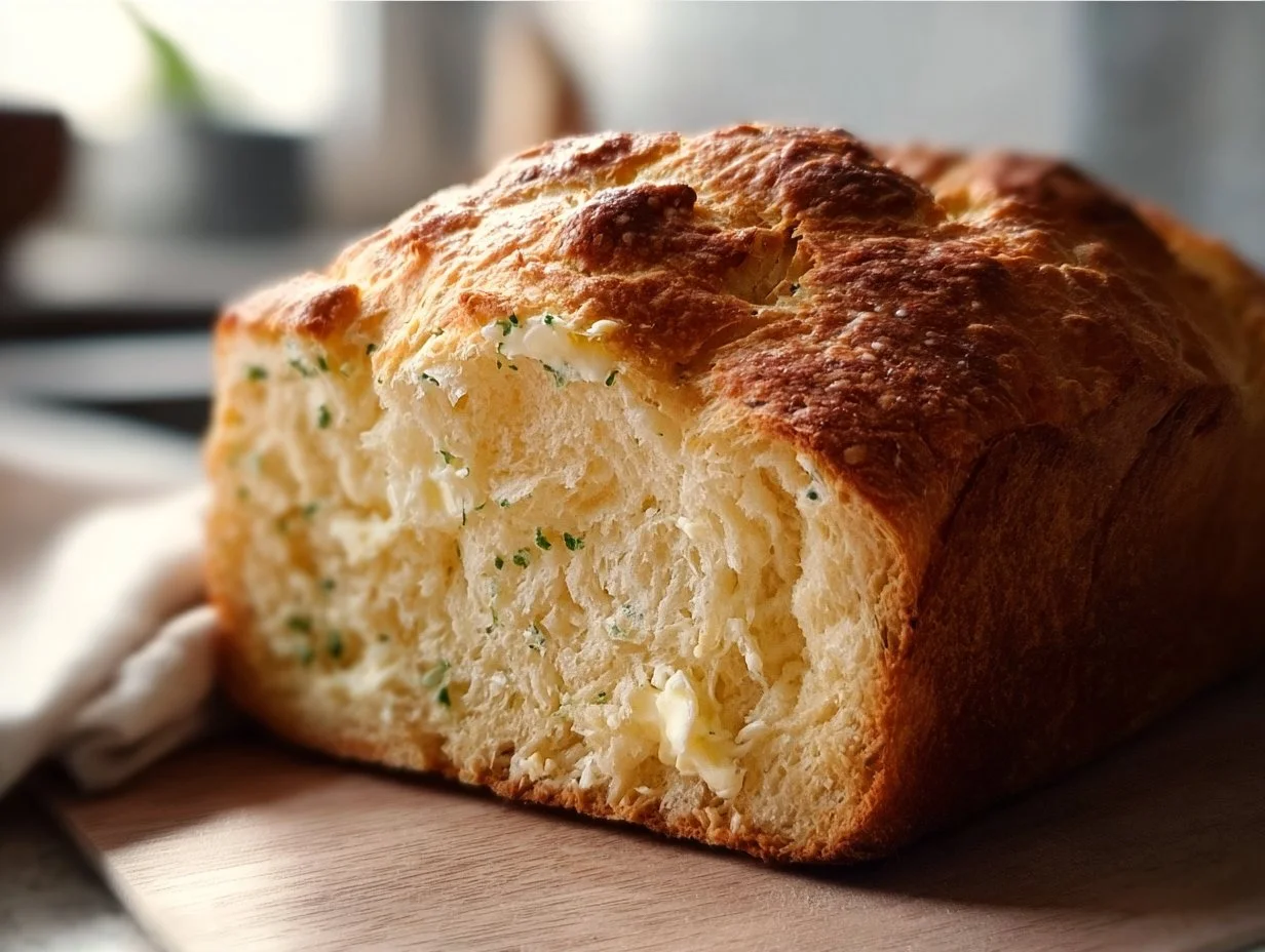 2-Ingredient Cottage Cheese Bread
