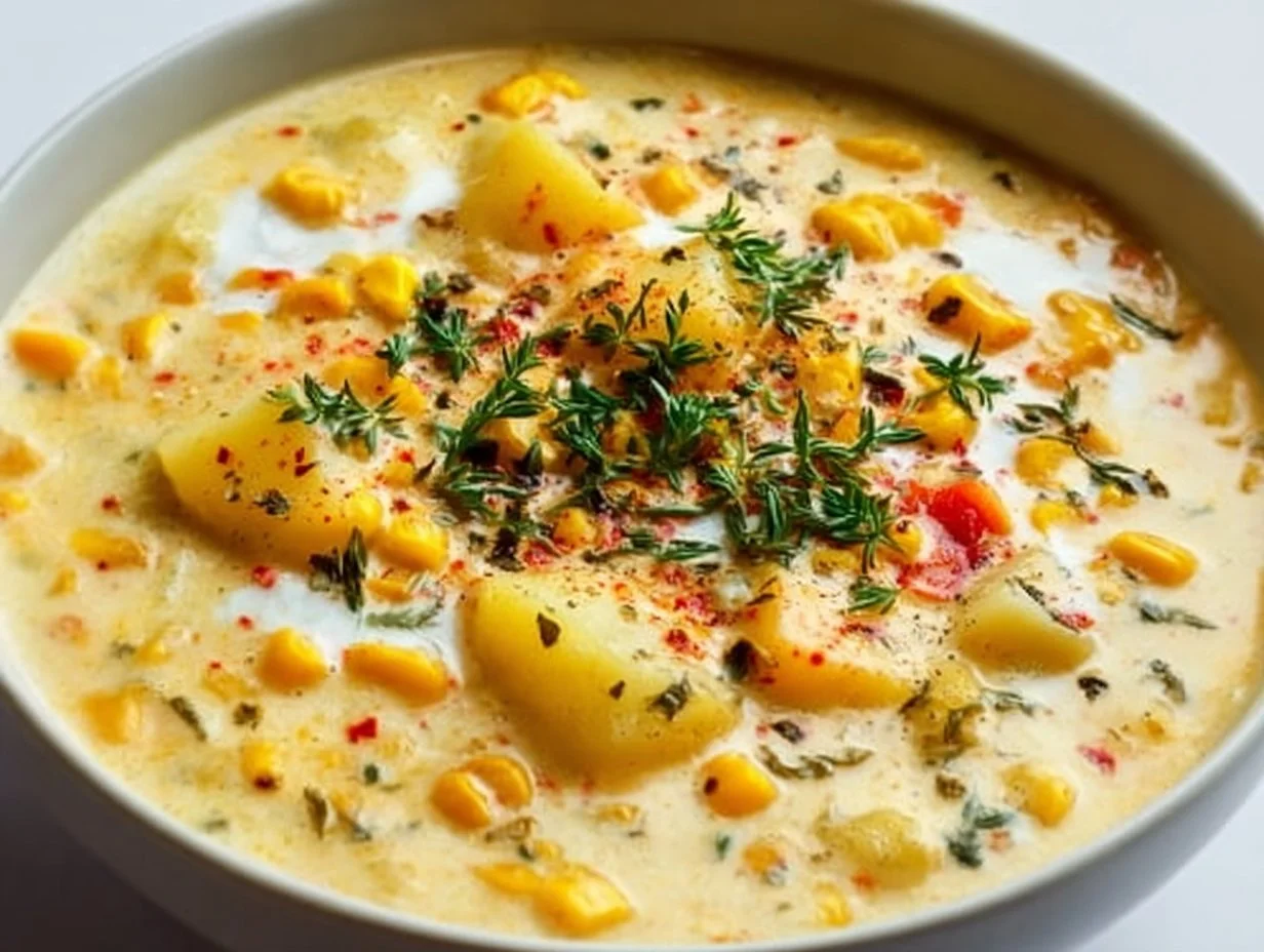 Creamy Corn and Potato Soup