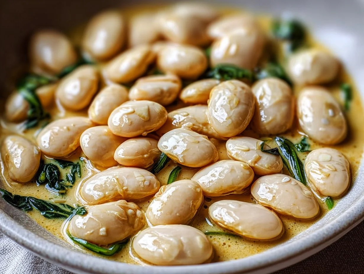 Creamy Miso Butter Beans