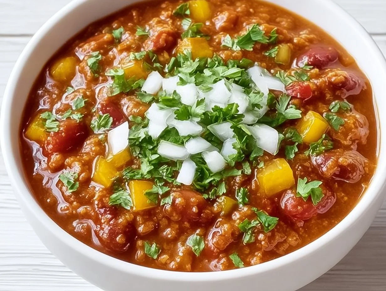 Crockpot Vegetarian Chili