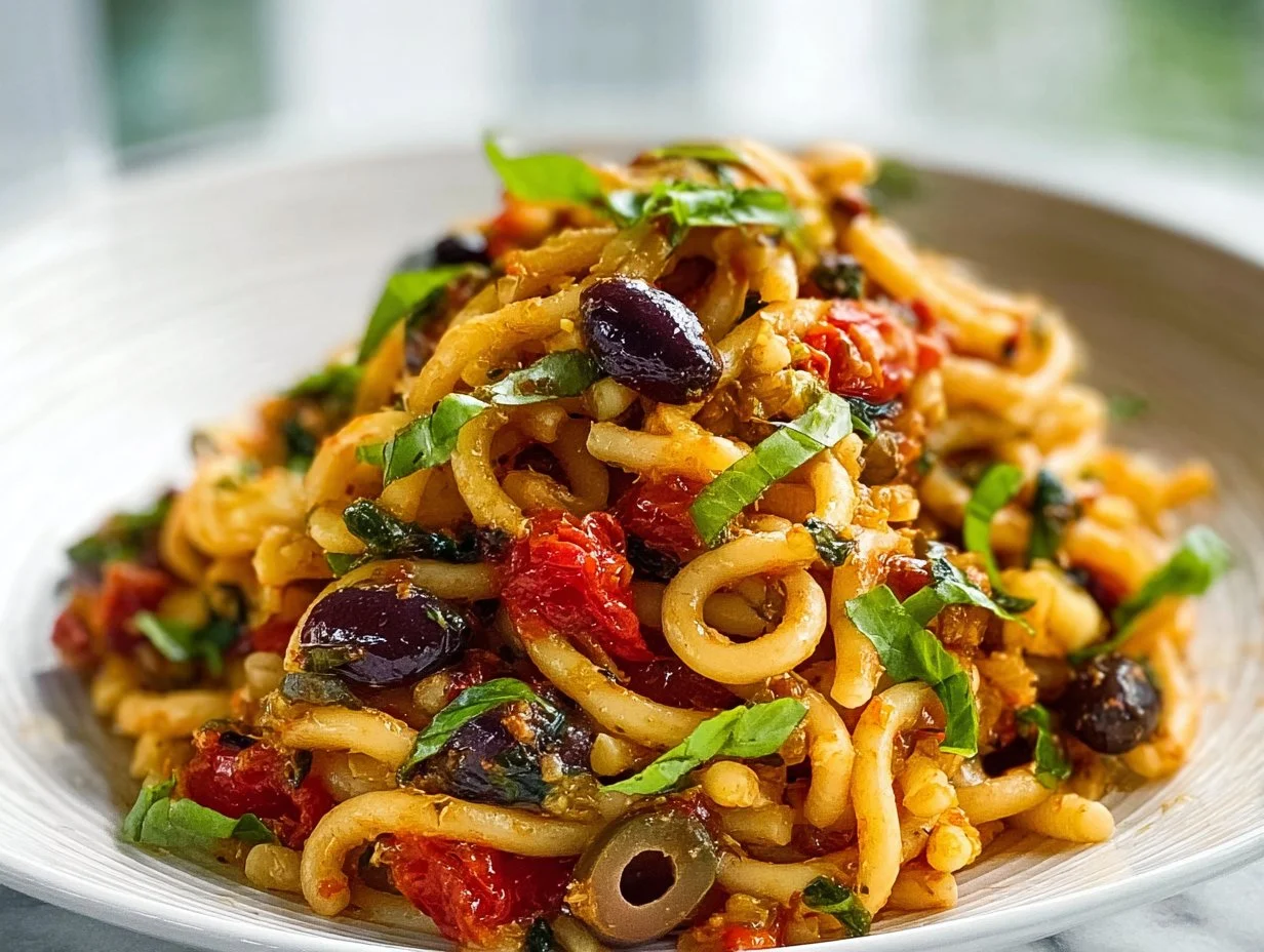 Vegan Puttanesca Pasta