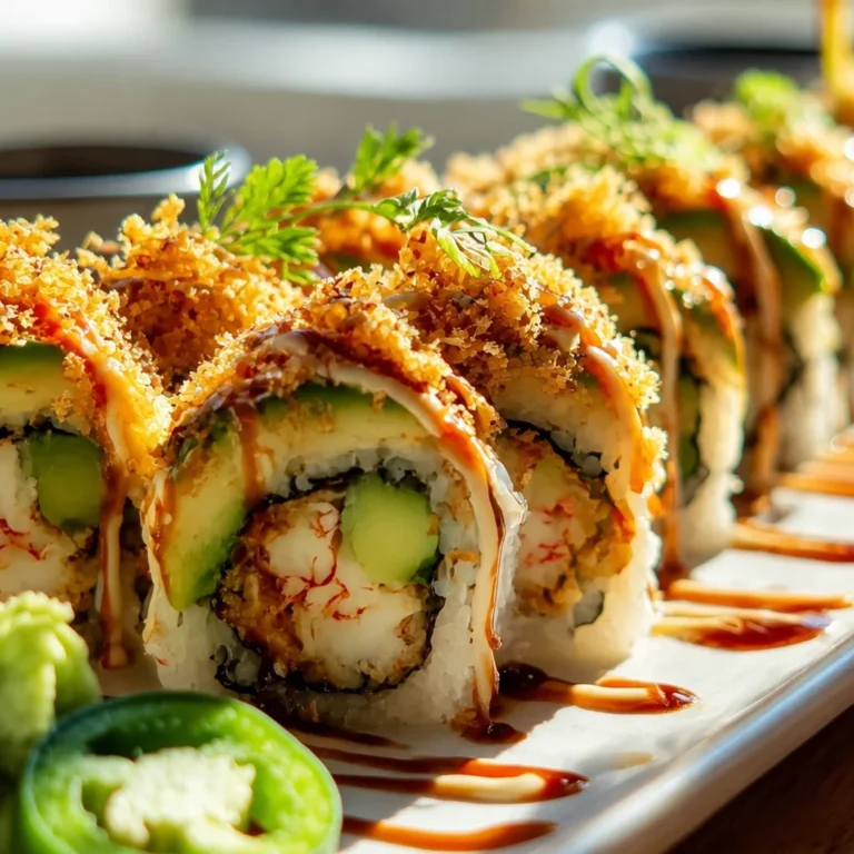 California Crunch Roll Sushi with Crab, Avocado and Crispy Panko California crunch roll sushi is my go to fix for those nights when I want something fun and snacky, but I do not want to spend a bunch of money on takeout. You know the feeling, you crave sushi, you open a delivery app, and suddenly one roll costs the same as groceries for two days. This roll hits that creamy avocado comfort, the cool cucumber crunch, and then the loud crispy topping that makes it feel restaurant style. Also, it is honestly easier than it looks once you do it one time. If you have ever felt intimidated by rolling sushi at home, this is the one I would start with. California crunch roll sushi