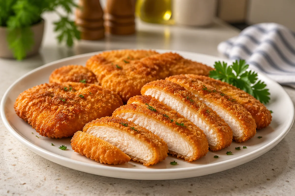 Baked Chicken Cutlets