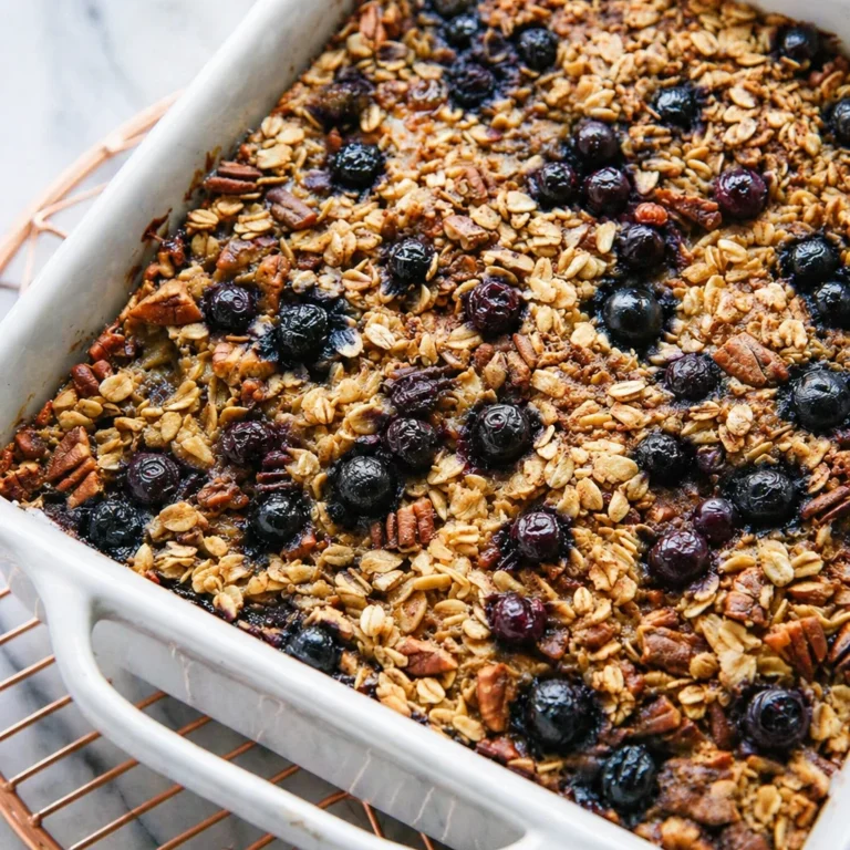Delicious Blueberry Baked Oatmeal for a Cozy Morning Blueberry Baked Oatmeal is my go to fix for those mornings when I want something warm, filling, and not fussy. You know the vibe: you wake up a little hungry, it is chilly, and cereal just feels kind of sad. This is the breakfast that makes your kitchen smell cozy while you do something else for a bit. It is sweet but not cupcake sweet, and it actually keeps you full until lunch. If you have blueberries hanging out in your fridge or freezer, you are already halfway there. Blueberry Baked Oatmeal