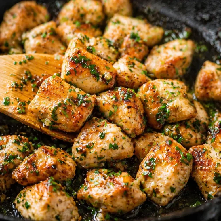 Garlic Butter Chicken Bites are my go to answer for those nights when I want real food fast, but I do not want to order takeout again. You know the vibe, you are hungry, the kitchen is a mess, and everyone keeps asking what is for dinner. These little bites cook quickly, taste like something from a restaurant, and they make your whole house smell like garlic in the best way. I make them when I need a reliable win, and honestly, I never get tired of them. If you are trying to get dinner on the table without stress, this one is for you. Garlic Butter Chicken Bites