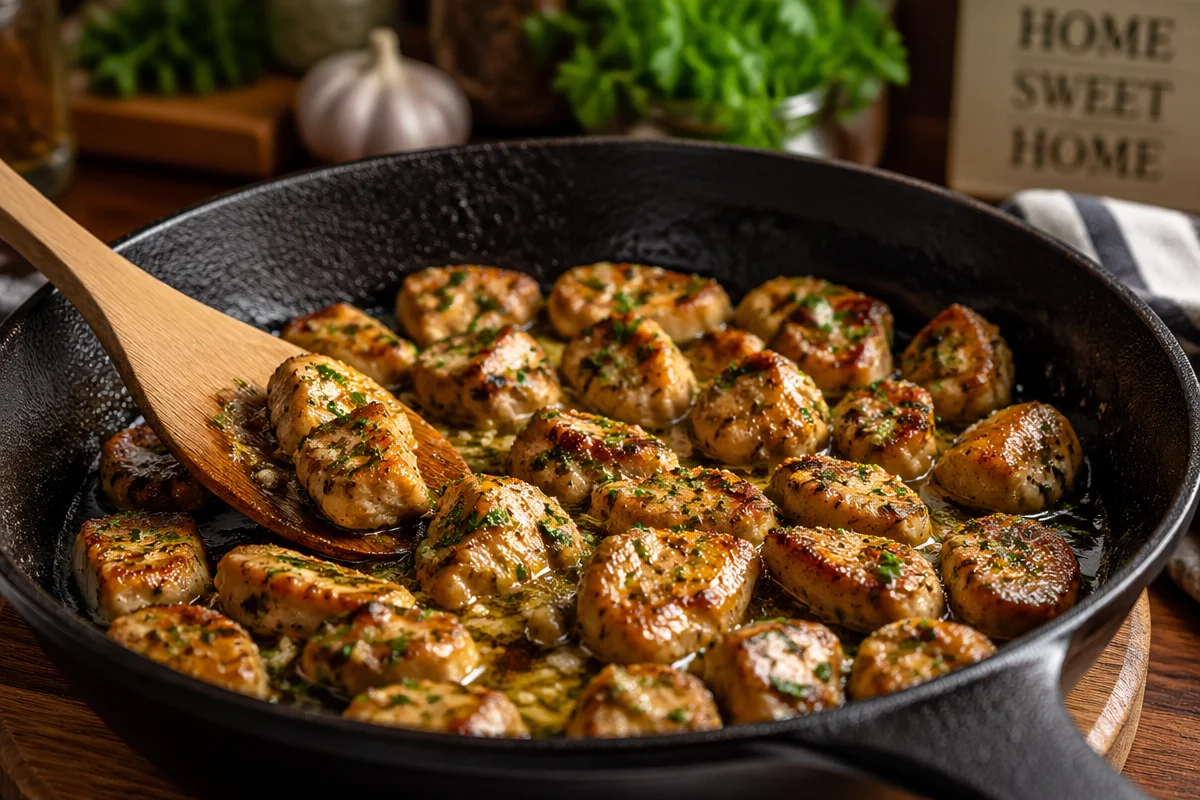Garlic Butter Chicken Bites