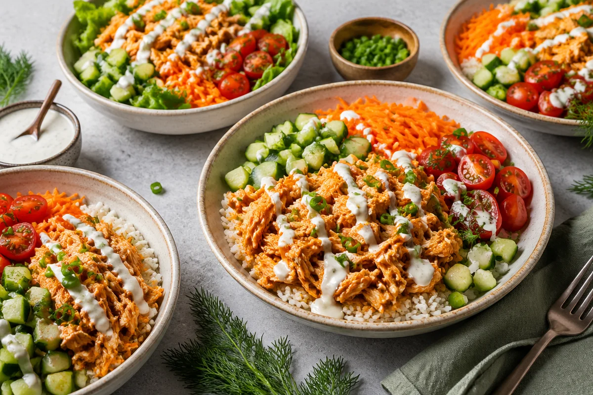 Satisfying Buffalo Chicken Rice Bowls for a Healthy Meal Satisfying Buffalo Chicken Rice Bowls for a Healthy Meal