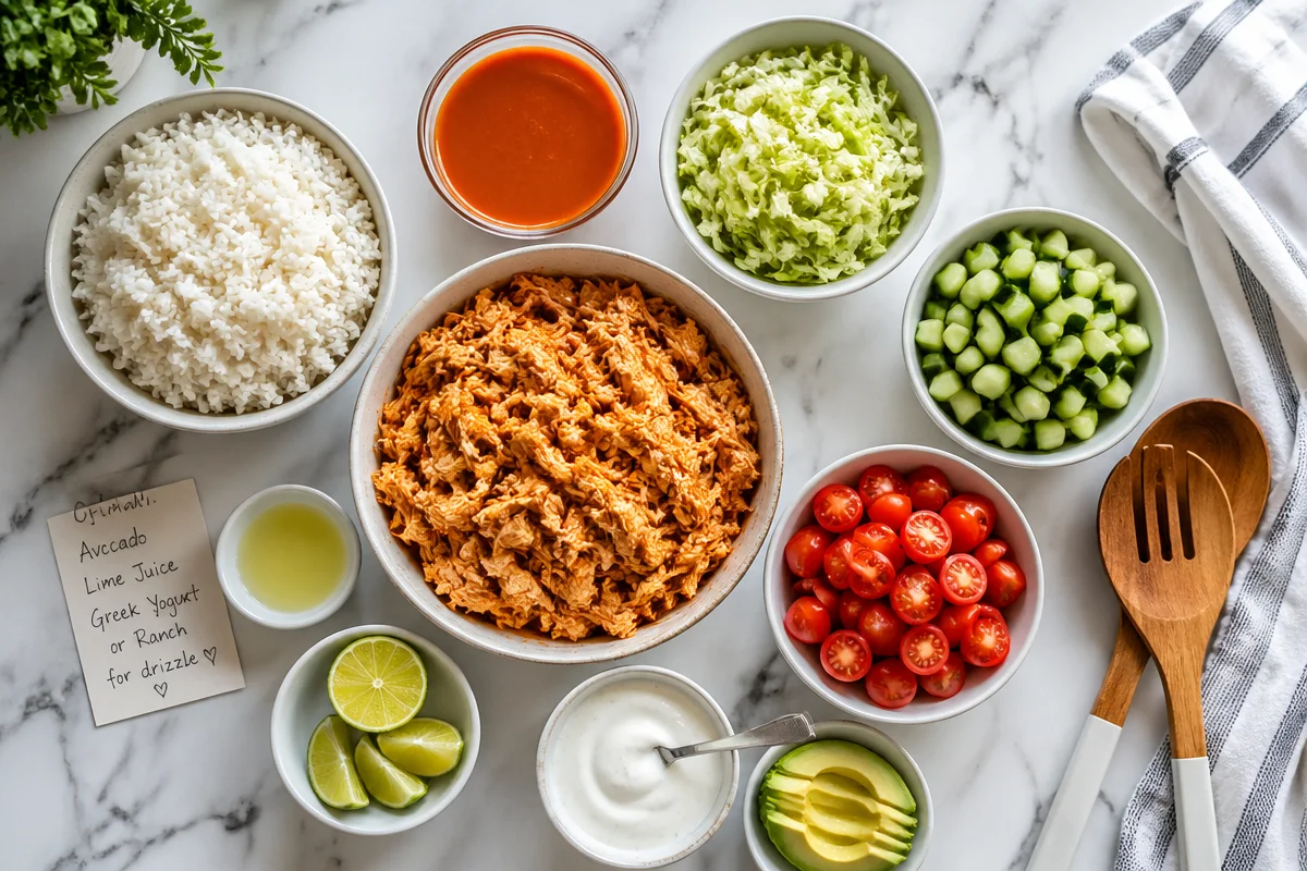 Satisfying Buffalo Chicken Rice Bowls for a Healthy Meal Satisfying Buffalo Chicken Rice Bowls for a Healthy Meal