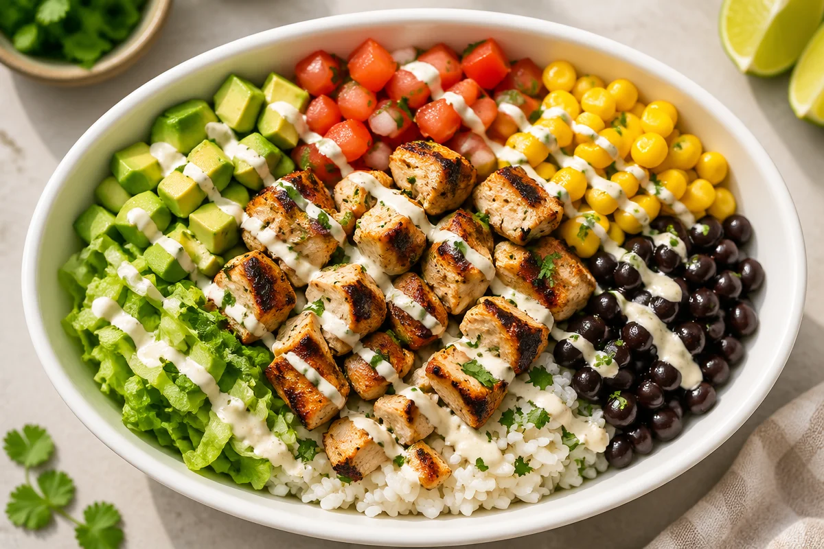 Satisfying Chicken Burrito Bowls That'll Make You Smile