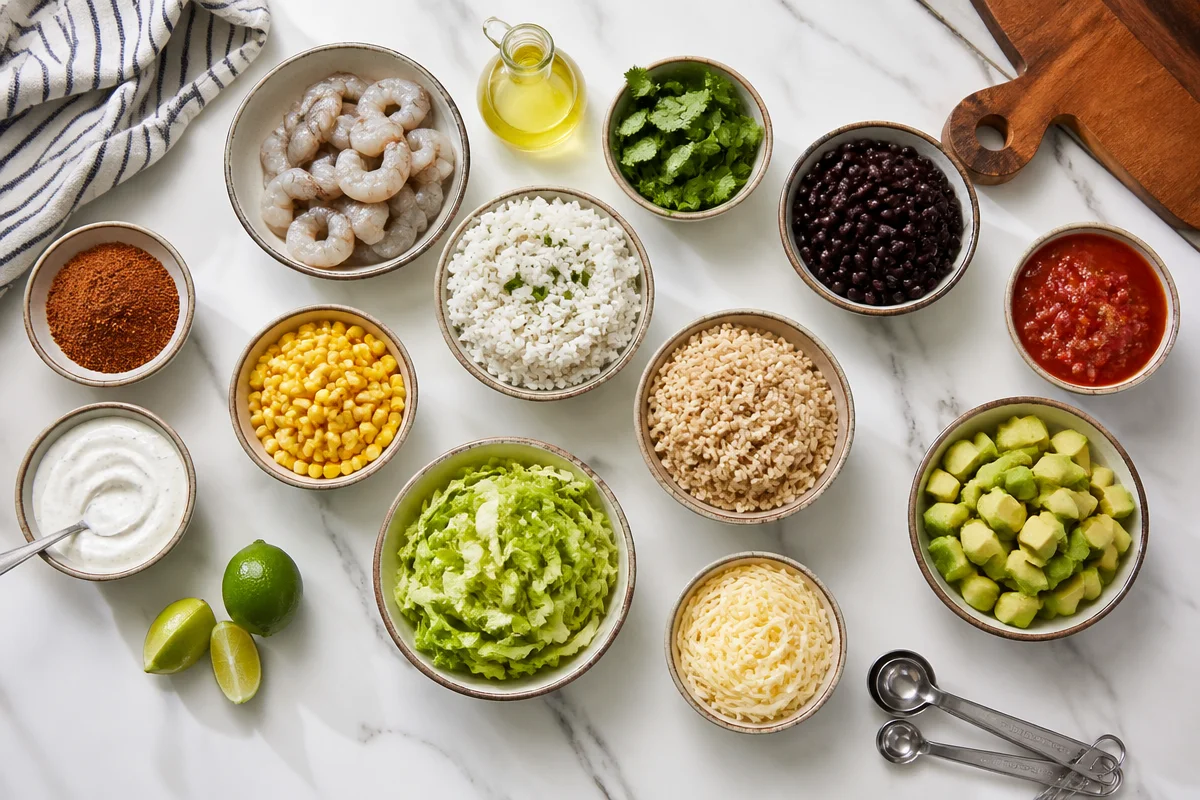Satisfying Easy Shrimp Taco Bowls for Quick Weeknight Dinners