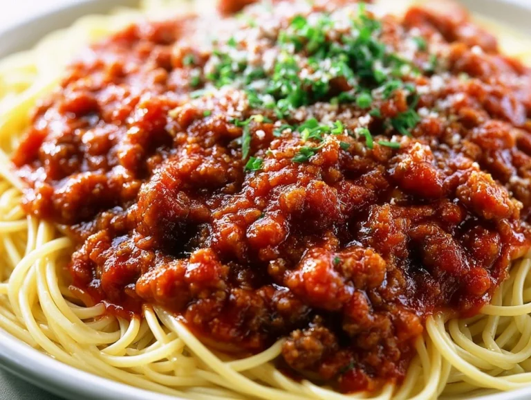 The 130-Year-Old Italian Spaghetti Sauce is a precious family recipe that has stood the test of time, delivering rich flavors and heartwarming aromas. Made with simple ingredients like crushed tomatoes, garlic, and Mediterranean herbs, this sauce is perfect for over pasta or as a base for your favorite Italian dishes. Its ease of preparation and depth of flavor make it a kitchen staple that you’ll turn to time and again. spaghetti sauce