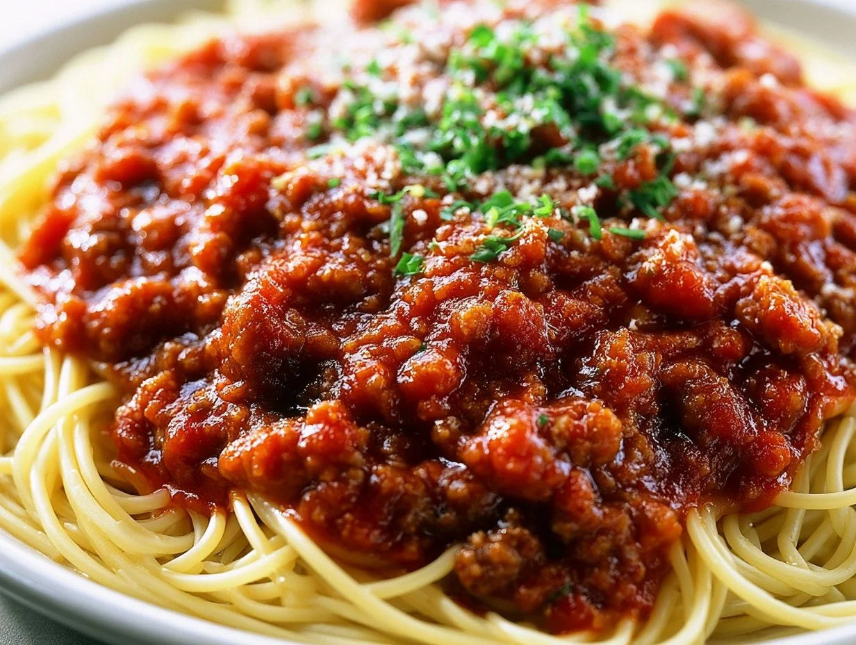 Delicious spaghetti sauce from a 130-year-old Italian recipe