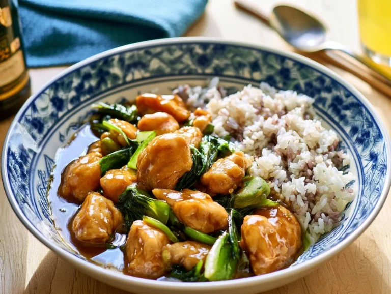 Chicken Bok Choy Stir-Fry is a quick, vibrant dish that combines tender chicken with fresh bok choy, offering a delightful crunch and aromatic flavors. This recipe highlights the smooth contrast of the sesame oil and soy sauce, creating a harmonious balance of savory, sweet, and earthy notes. Perfect for busy weeknights, this meal is not only simple to prepare but also packed with nutrition. Chicken Bok Choy Stir-Fry