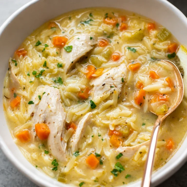 lemon chicken orzo soup is the kind of dinner I make when I want something cozy, but I do not want a heavy bowl that puts me straight into couch mode. You know those nights when you are tired, your fridge looks random, and you still want real food? This soup saves me every time. It is bright from lemon, filling from orzo, and it tastes like you tried harder than you did. Plus it is a true one pot situation, which means fewer dishes and a better mood. Let me walk you through how I make it in about 50 minutes, with plenty of little shortcuts and tips I have learned the hard way. lemon chicken orzo soup