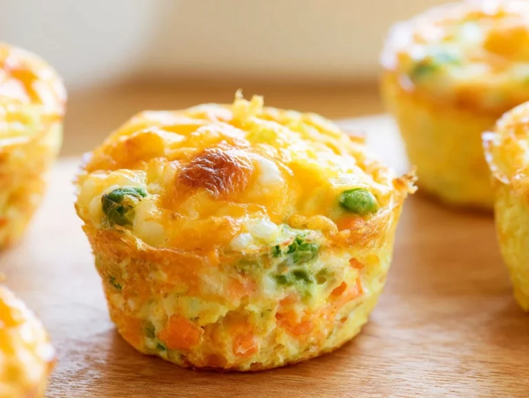 Vegetable Egg Muffins: Simple Veggie Breakfast Cups Vegetable Egg Muffins are a delightful and nutritious breakfast option that caters to a busy lifestyle. Packed with colorful bell peppers, fresh spinach, and creamy cheese, they offer a perfect blend of flavors and textures in every bite. Additionally, they are incredibly easy to prepare, making them an ideal choice for meal prep or a quick grab-and-go breakfast. vegetable egg muffins