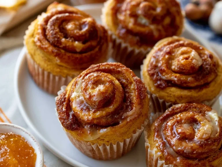 Cinnamon Pumpkin Muffins are a delightful twist on the classic cinnamon roll, perfect for autumn breakfasts or afternoon snacks. These muffins combine the warm flavors of cinnamon and pumpkin with a sweet cream cheese frosting, creating a moist and flavorful treat. Quick and easy to make, they can be enjoyed fresh out of the oven or stored for later indulgence. pumpkin muffins