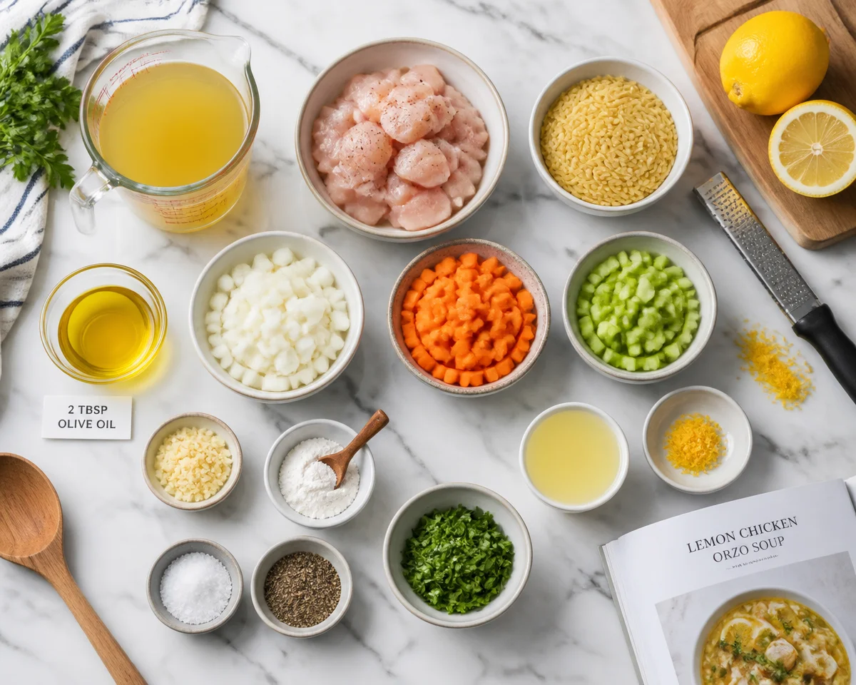 lemon chicken orzo soup