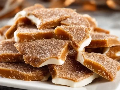 Delicious Churro Toffee dessert with a crispy exterior and sweet flavor