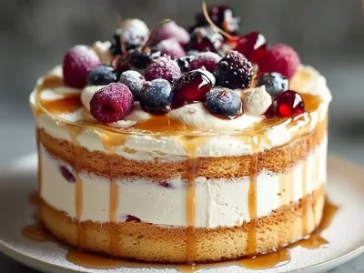 Sliced London Fog Cake with Earl Grey flavor and vanilla frosting