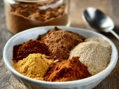 Homemade chai spice mix ingredients for a flavorful beverage