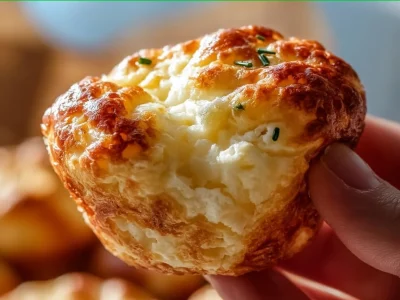 Cheesy spinach muffins fresh out of the oven, perfect for a nutritious snack