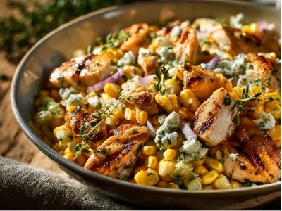 Delicious Chicken and Street Corn Bowls for a healthy meal option