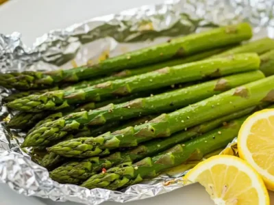 ext: How to grill asparagus in foil for a tender, smoky, and flavorful BBQ side dish.