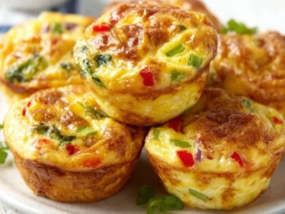 Healthy Egg Muffins filled with vegetables and protein for a nutritious breakfast