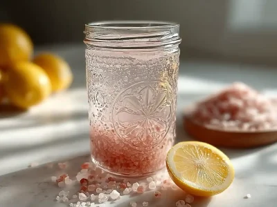 Pink Salt Mounjaro Recipe: A Natural Morning Fat-Burning Ritual finished pink salt water mounjaro drink
